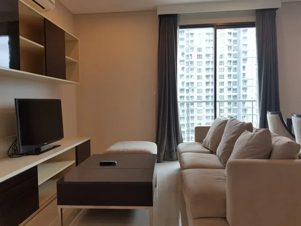 bedrooms 80 SQM for rent Villa Asoke City View Fully Furnished