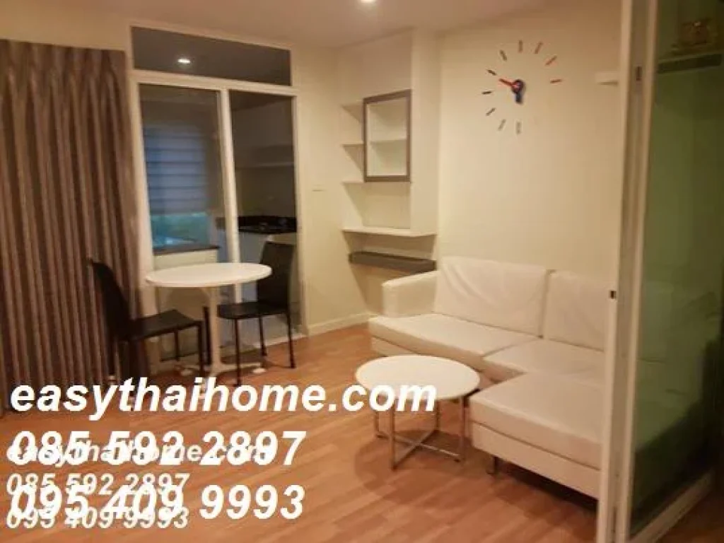 คอนโดให้เช่า We Condo Ekkamai-Ramindra วี คอนโด เอกมัย-รามอินทรา ซอย รามอินทรา 38 ท่าแร้ง บางเขน 1 ห้องนอน พร้อมอยู่ ราคาถูก