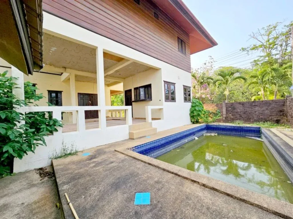 ขาย Pool Villa ราไวย์ หลังมุม บ้าน 2 ชั้น พร้อมที่ดิน 95