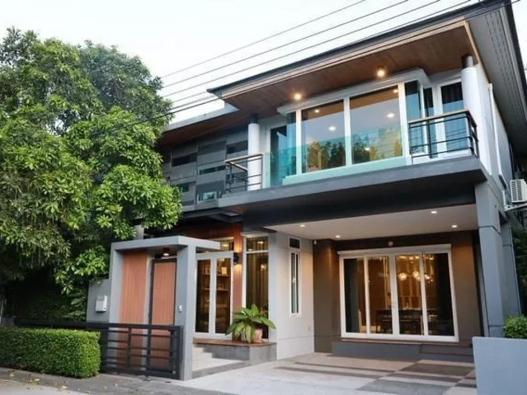 รหัสPP346 ขายบ้านเดี่ยว 2 ชั้น โครงการThe gallery house pattern ลาดพร้าวซอย1 ตกแต่งพร้อมอยู่