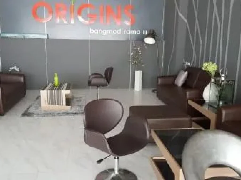 ให้เช่า คอนโด Origins บางมด-พระราม 2 28 ตรม วิวสวย สบายตา A34