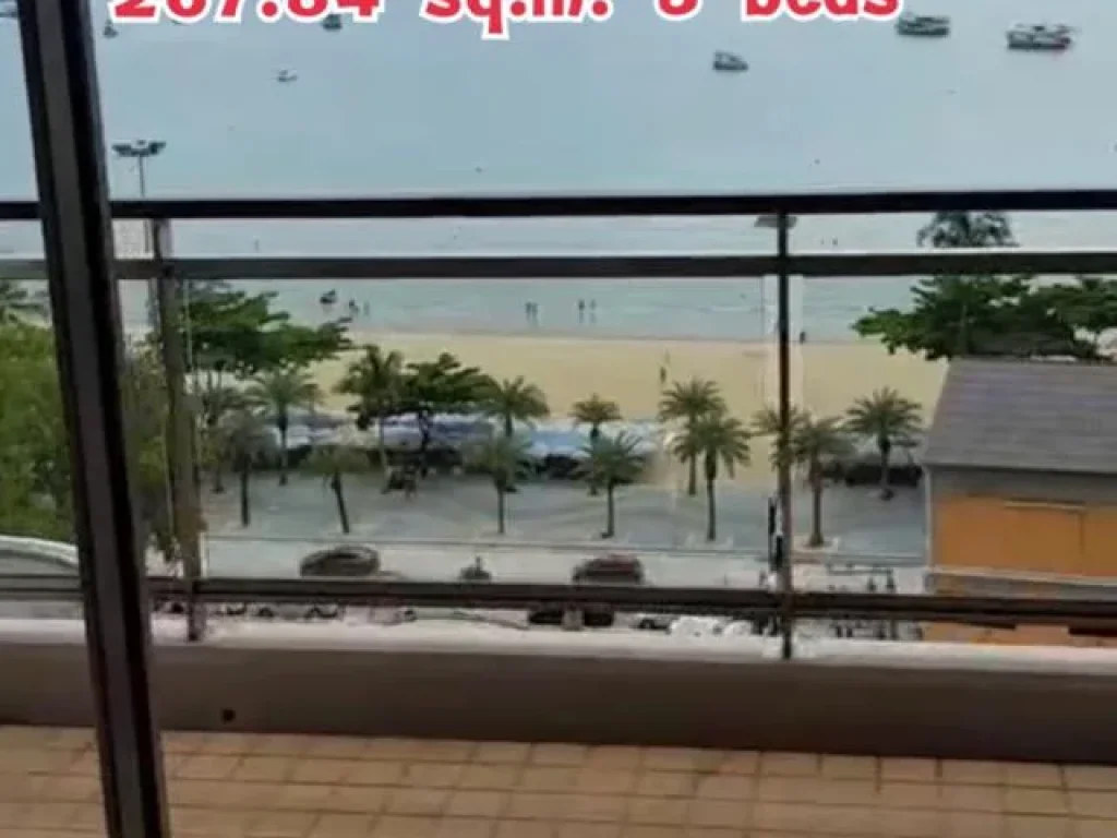 gt Northshore Pattaya Condo for sale Sea view ชั้นสูง 26784 ตรม 3 beds 1 maid