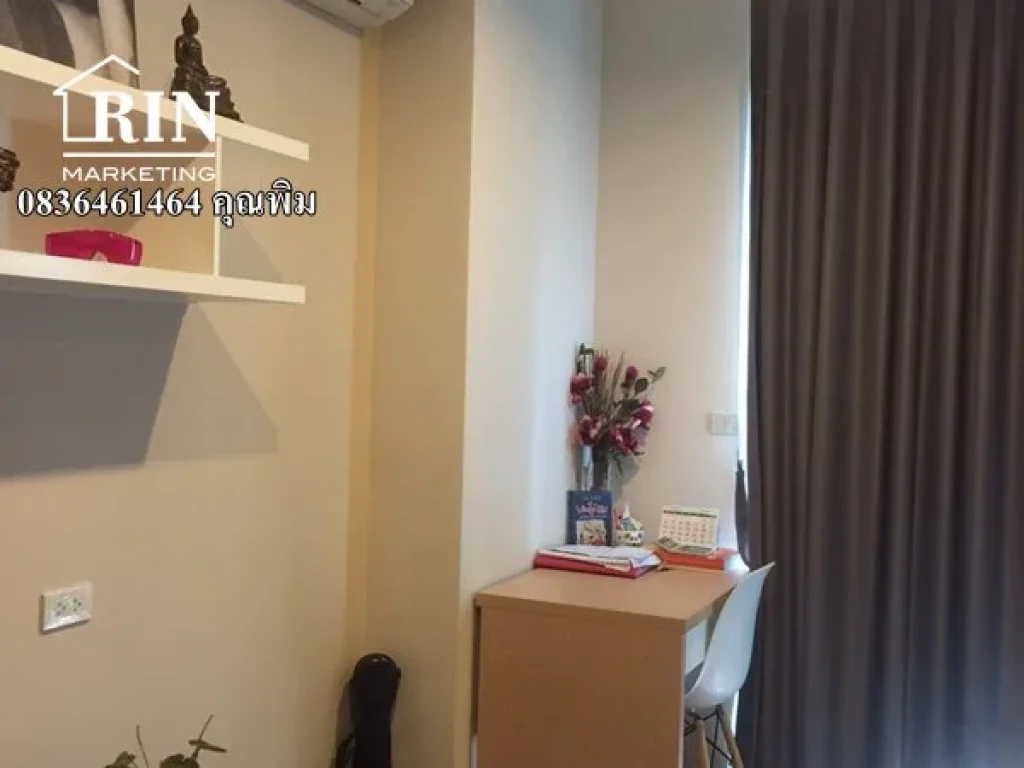 R054-011 Sale Condo The Capital Ratchaprarop-Vipha BTS Victory Monument 2936 sqm 1 Bed 22nd floor Clear View Fully furnished