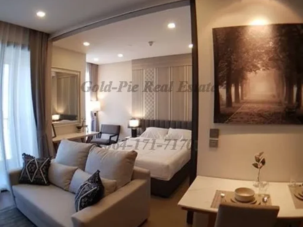 RC3869M RENT Ashton Asoke 34sqm 1bed 22F 35000 Baht per month