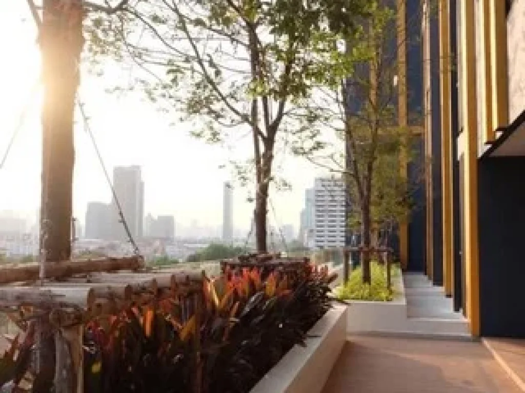 ให้เช่า The Tree Sukhumvit 71 ใกล้ APL รามคำแหง ตกแต่งพร้อมอยู่ เฟอร์นิเจอร์Built in