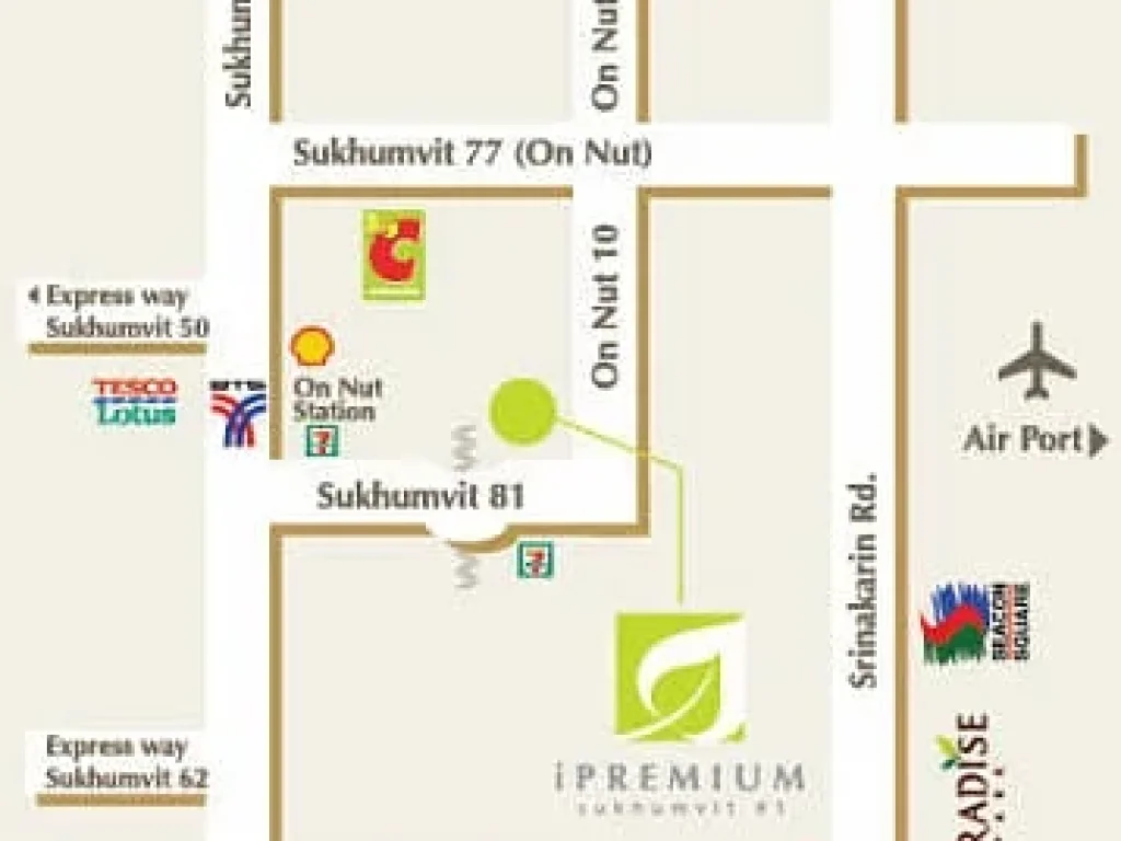 ห้องว่างให้เช่า i premium sukhumvit 81 ห้องหรู สะอาด ใกล้สถานี BTS อ่อนนุช หิ้วกระเป๋าเข้าได้เลย