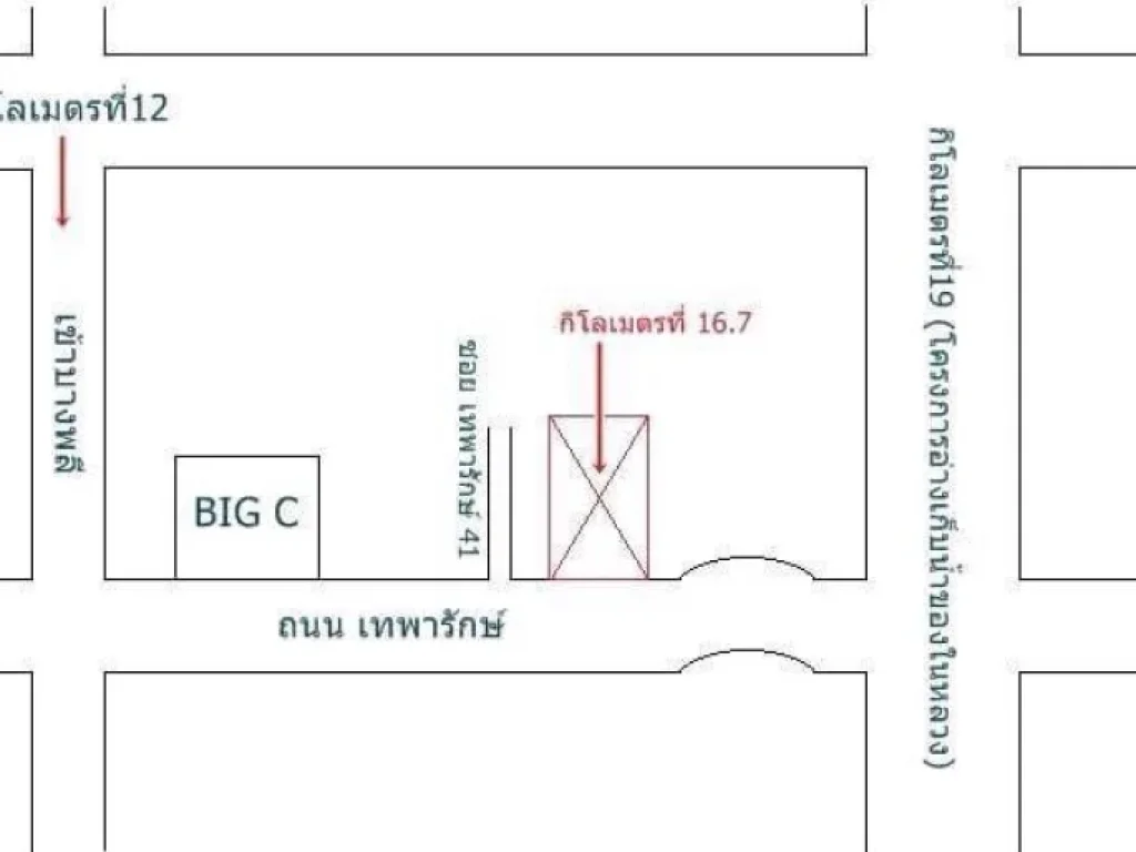 MM065 ขายที่ดินเปล่าถมแล้ว 7 ไร่ ติดถนนเทพารักษ์ ติดสำนักงานประกันสังคม จังหวัดสมุทรปราการ