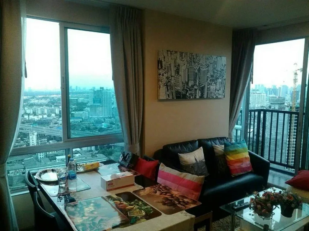 For Rent The Base Sukhumvit 77 เดอะ เบส สุขุมวิท 77 1 ห้องนอน ชั้น 36