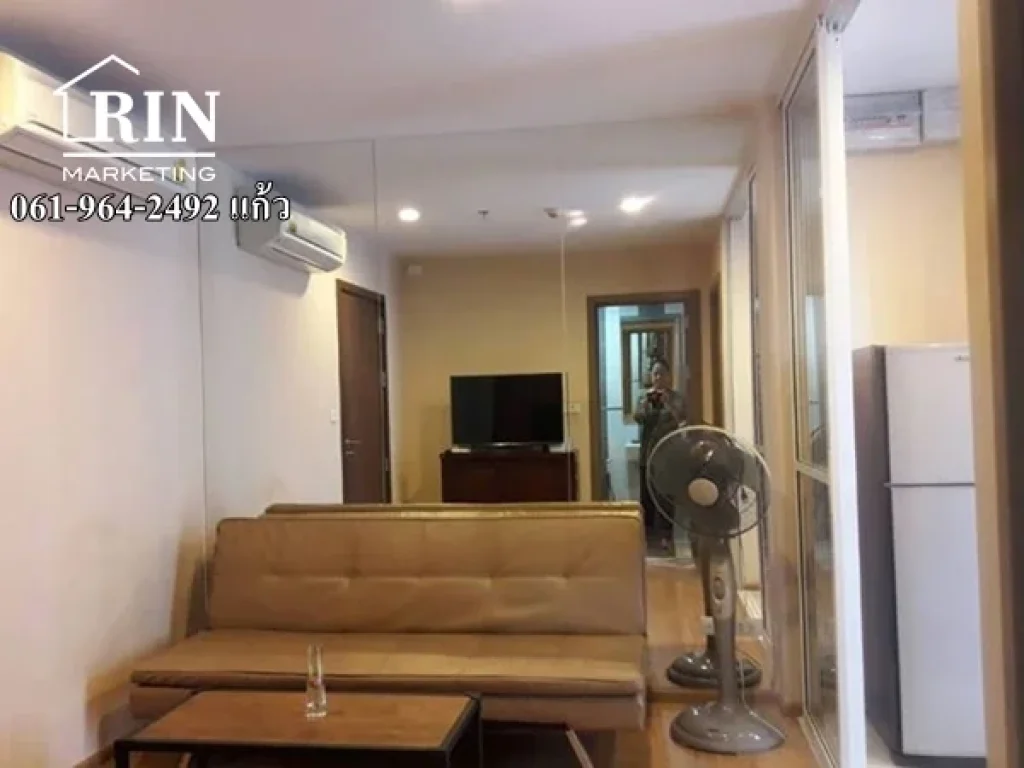 R048-026 For Sale THE BASE Sukhumvit 77 Room is available for immediate visit 061-964-2492 แก้ว