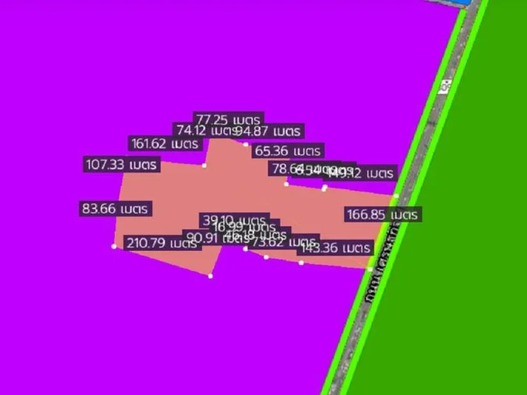 SS241 ขายที่ดิน 82 ไร่ ผังสีม่วง ติดถนนเศรษฐกิจ สมุทรสาคร แปลงใหญ่ที่สุด ถมแล้ว น้ำไฟพร้อม