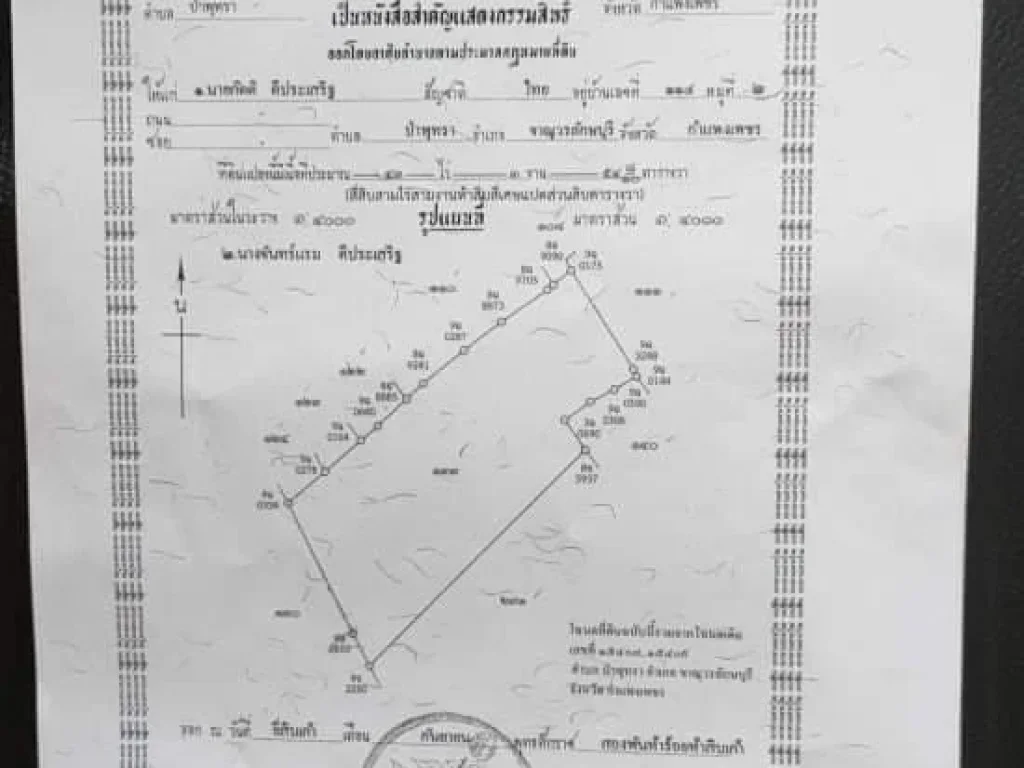 ขายที่นา 44 ไร่