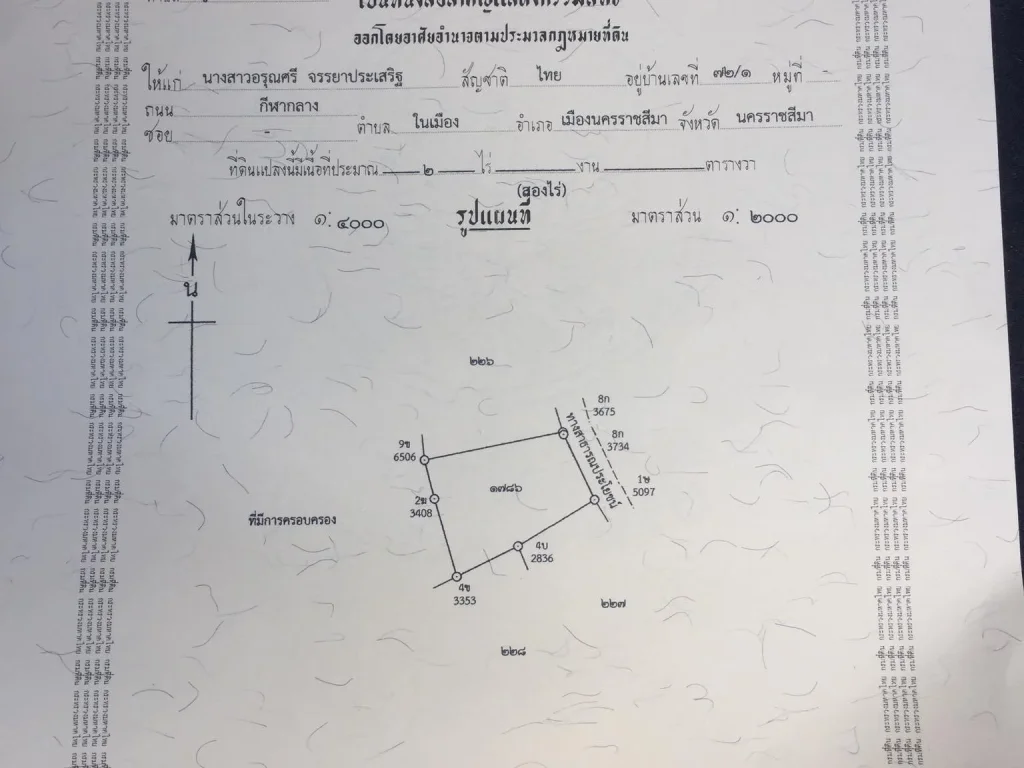 พื้นที่ 2 ไร่