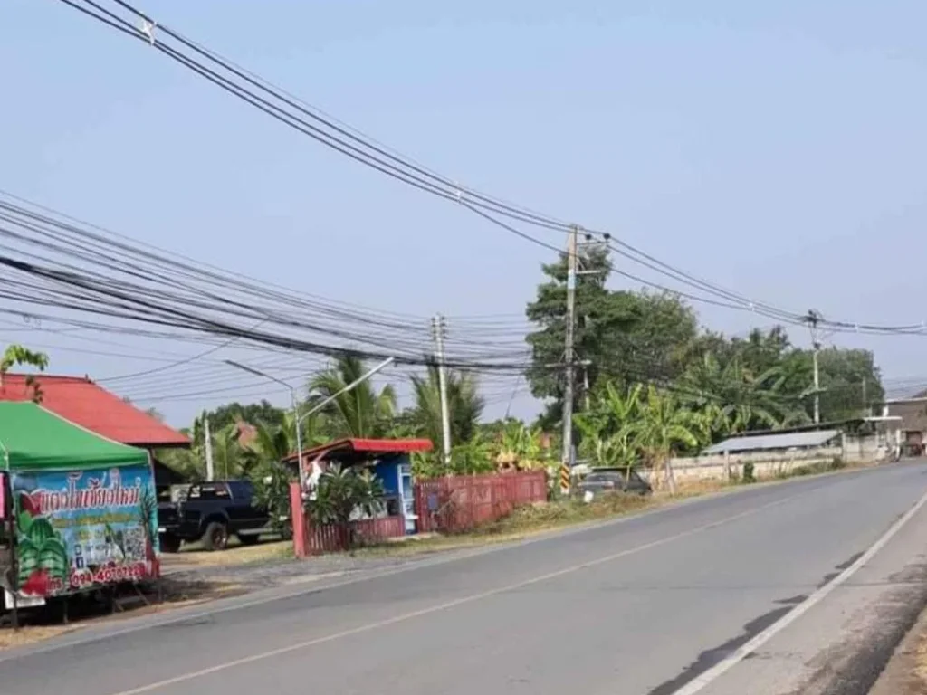 ขายที่ดินใกล้ตลาดป่าข่อยใต้สันผีเสื้อ ติดถนนค้าขายได้