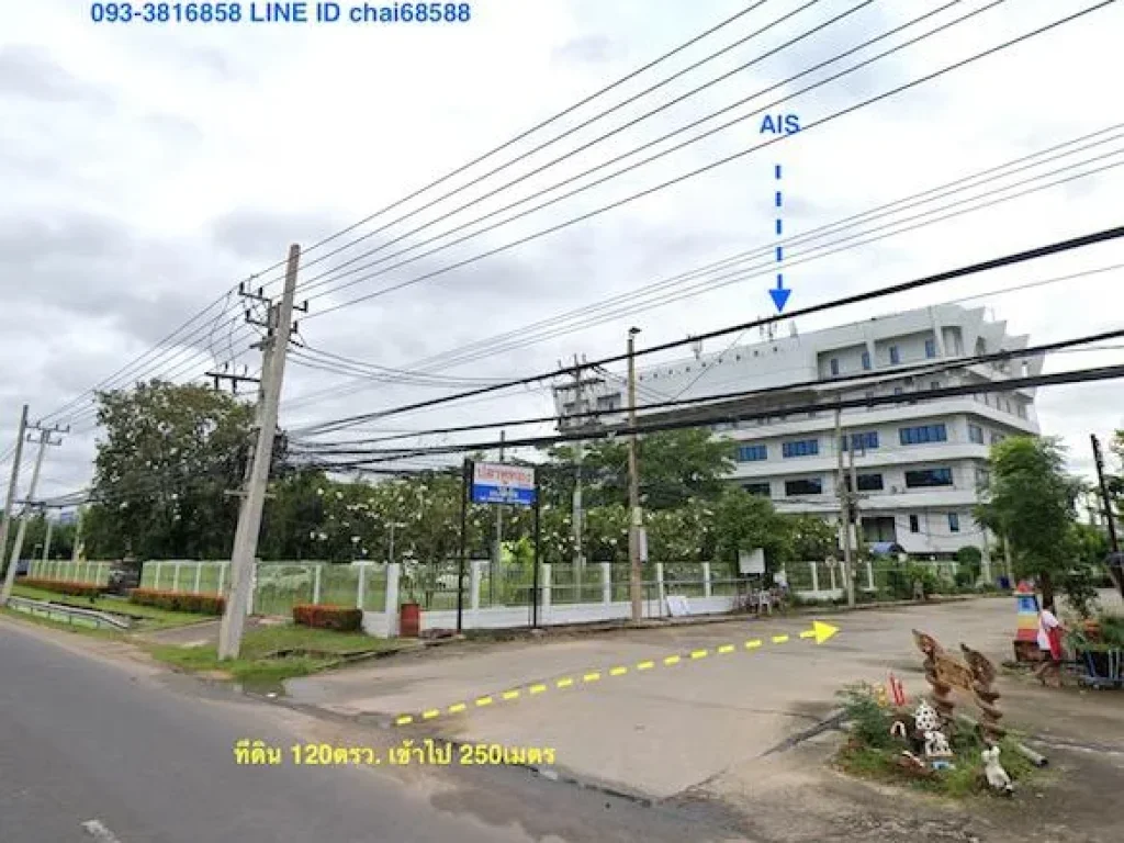 ขายที่ดินปลูกบ้านในเมืองโคราช เนื้อที่ 120ตรวบ้านเกาะ ใกล้เซ็นทรัล