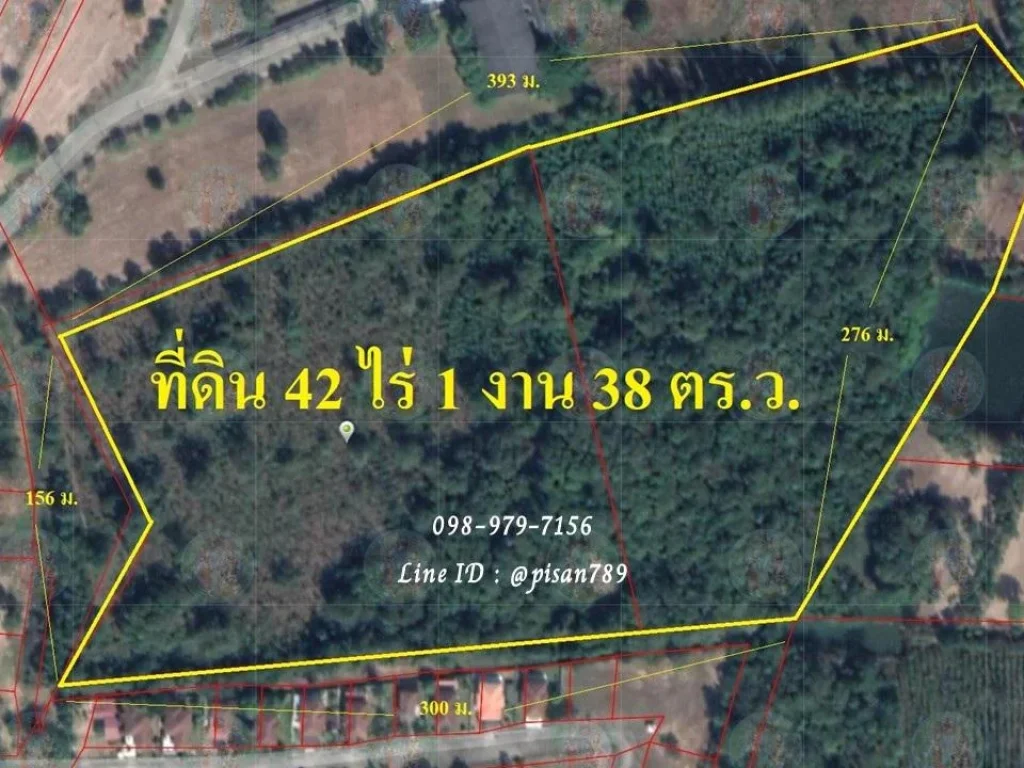 P313 ขายด่วนพื้นที่ม่วง 42 ไร่ 1 งาน 38 ตรว อำเภอกบินทร์บุรี ลดราคาพิเศษมากๆ ภายในเดือนนี้เท่านั้น