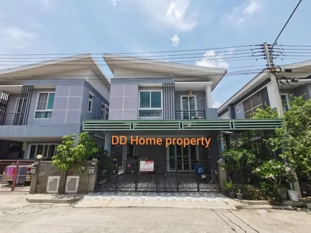 DD00397 ขายบ้าน หมู่บ้านไทยสมบูรณ์3 บ้านหน้าสวน