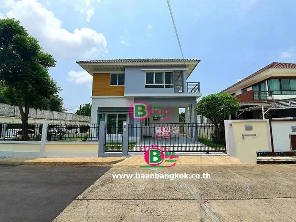 บ้านเดี่ยว 2 ชั้น หลังริม มเพอร์เฟค เพลส สุขุมวิท 77-สุวรรณภูมิ เนื้อที่ 6210 ตรวจสมุทรปราการ