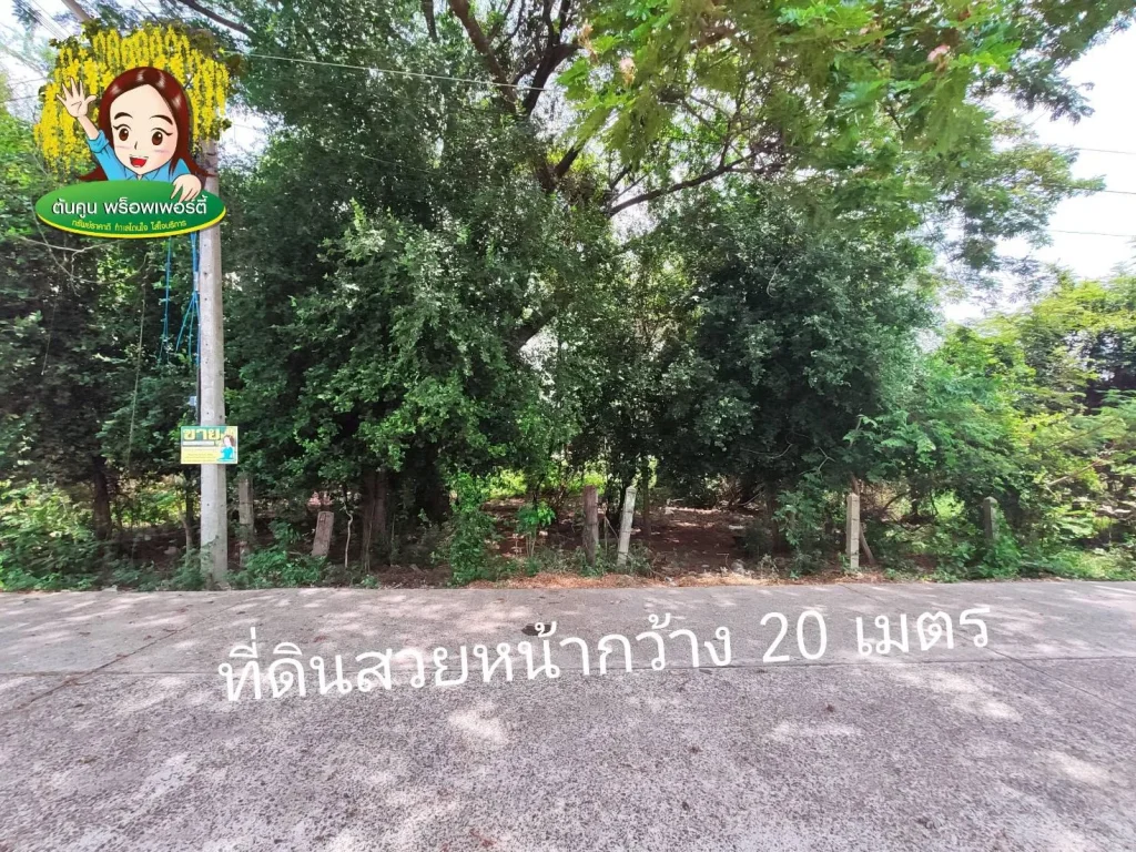 ขายที่ดินขนาด 252 ตรว แปลงสวยใกล้ตลาดเจริญศรี อวารินชำราบ