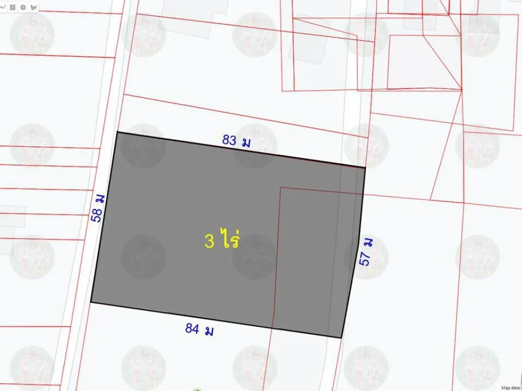 ขาย 3 ไร่ สีม่วงลาย ใกล้นิคมWHA