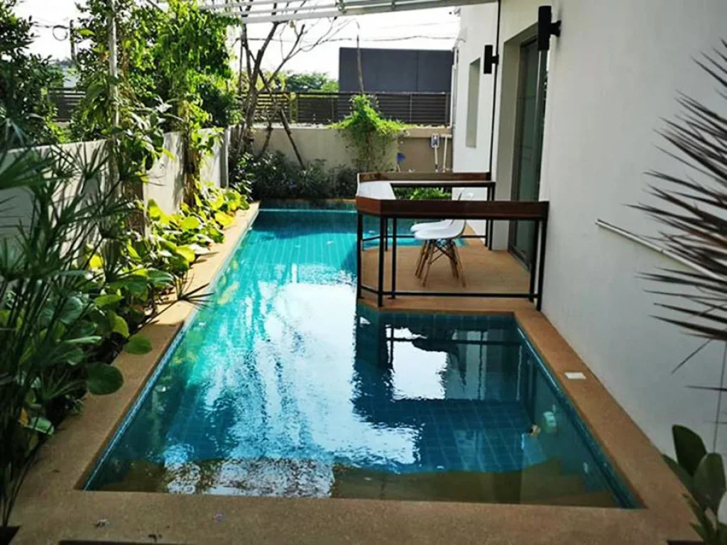 CHD100062 ขาย Pool villa สามชั้น ในโครงการ พร้อมสระว่ายน้ำแบบส่วนตัว พื้นที่ 705 ตรว