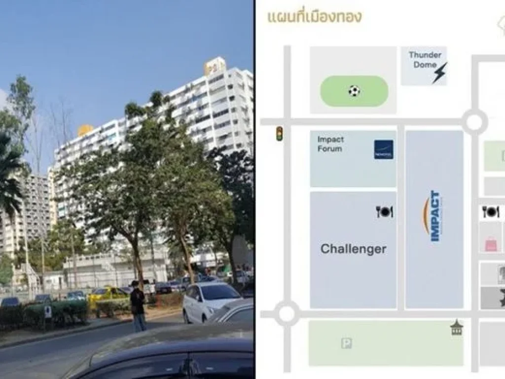 ให้เช่า Popular Condo C8 ใกล้ อิมแพค เมืองทองธานี