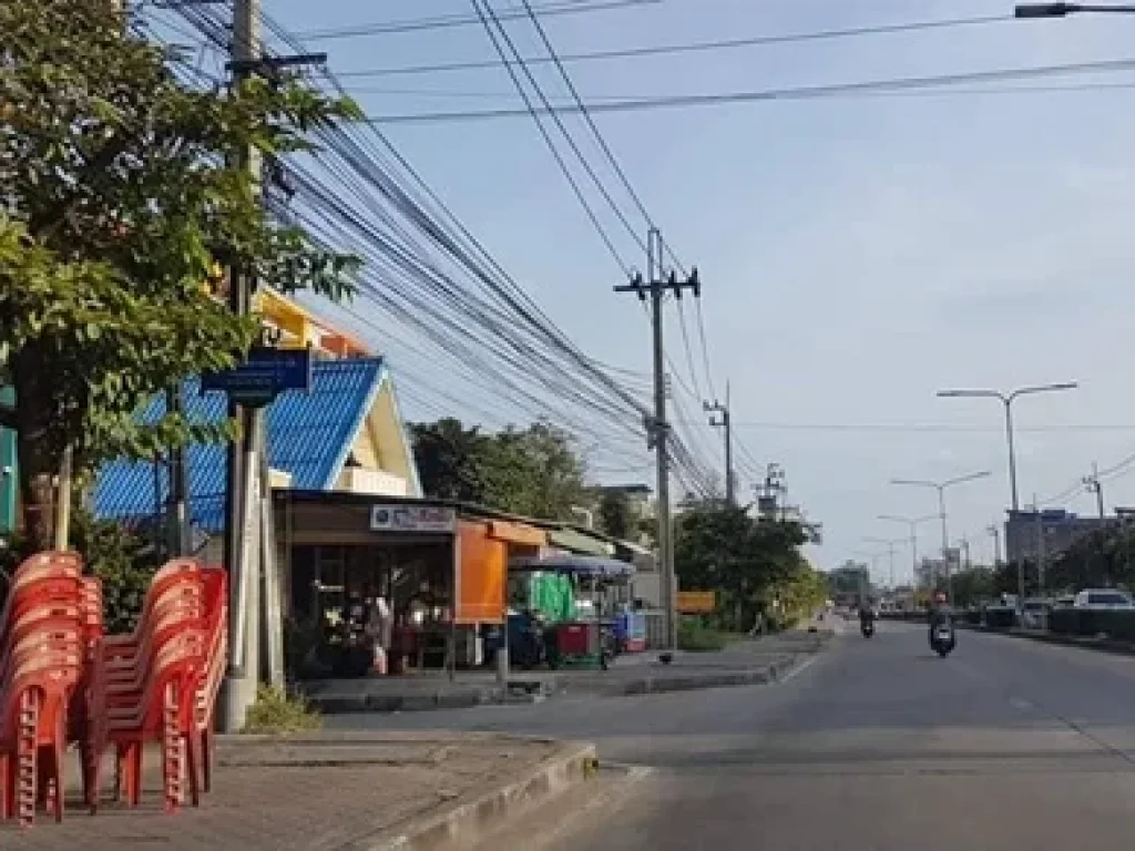 ขายที่ดินเลี่ยงเมืองปากเกร็ด ถมแล้ว 100 ตรว บรรยากาศสวย ร่มรื่น การเดินทางสะดวก