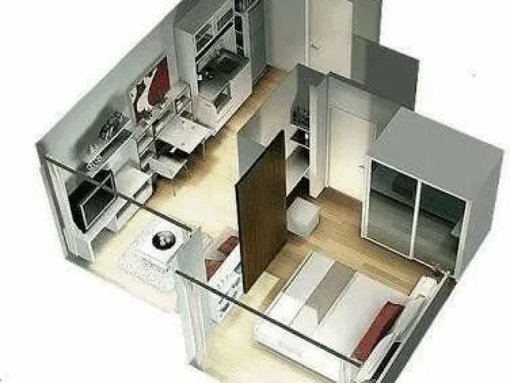 CS3007 ขายคอนโด Condo A Space Asoke Ratchadaห้องขนาด 35 ตรม 1 ห้องนอน ราคา 2400000 บาท