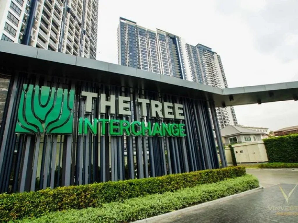 ขาย คอนโดติดรถไฟฟ้าสายสีม่วง เตาปูน และ บางโพ The Tree Interchange 63 ตรม ชั้น 24 วิวแม่น้ำ