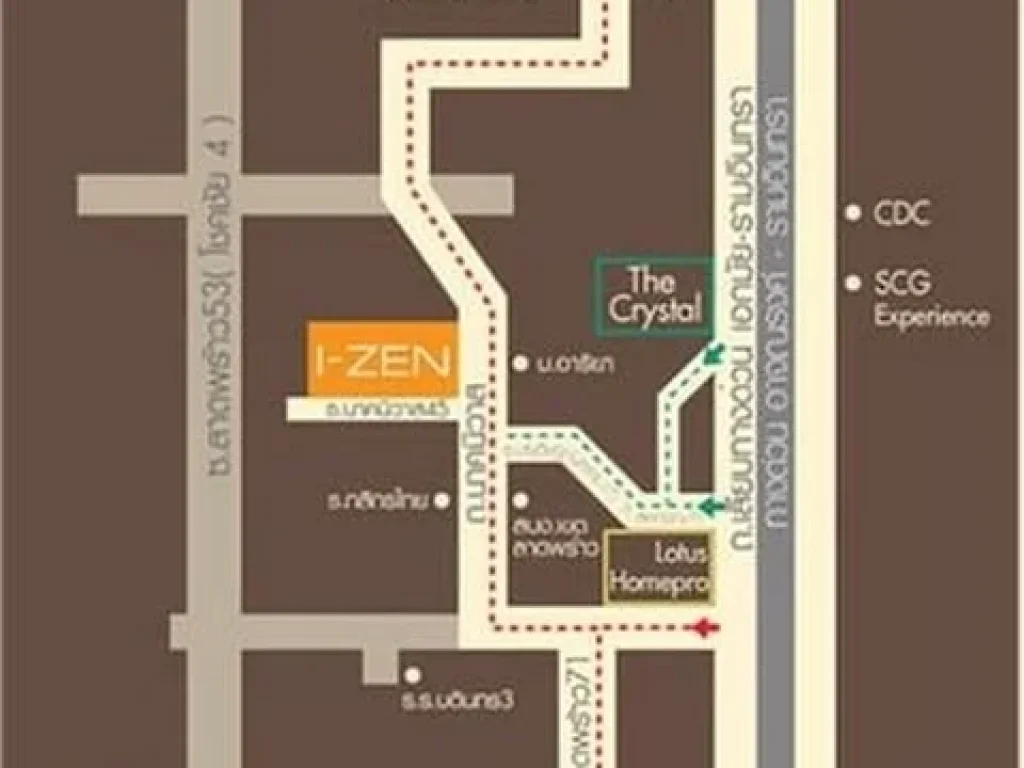 ให้เช่าคอนโดไอเซนลาดพร้าว71 I Zen ลาดพร้าว 71 พร้อมอยู่ 33ตรม 1นอน 9000ต่อเดือน