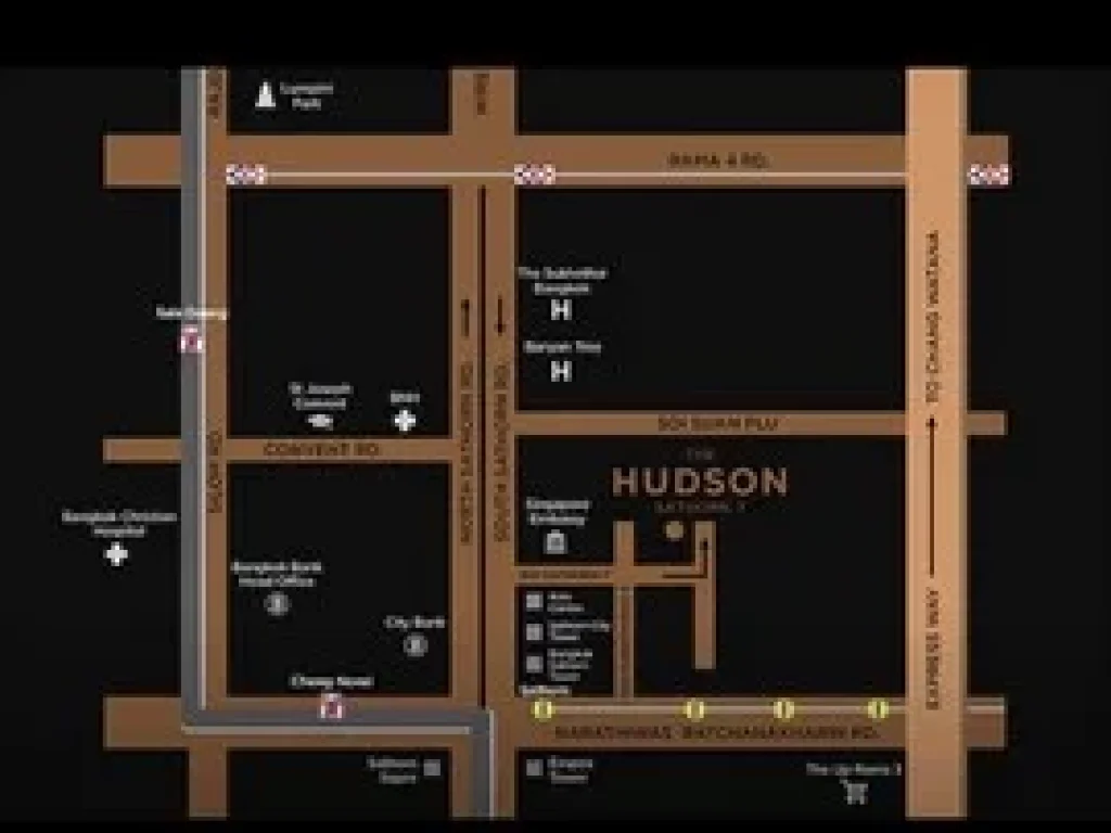 Hudson Sathorn Room for rent for 2 bedroom near BTS Chongnonsri S Price