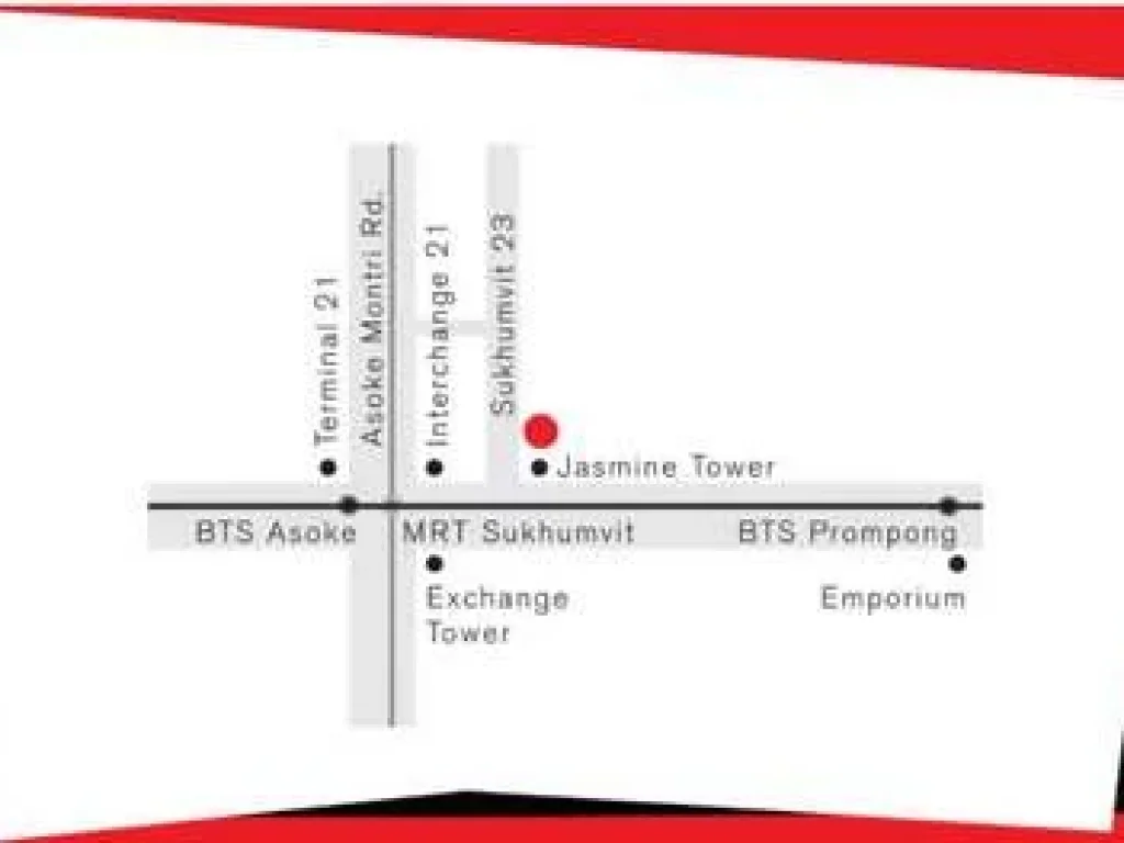 คอนโดให้เช่า EDGE สุขุมวิท 23 ใกล้ BTS และ MRT อโศก เพียง 150 เมตร ชั้น 18 เฟอร์ครบ 3375 ตรม