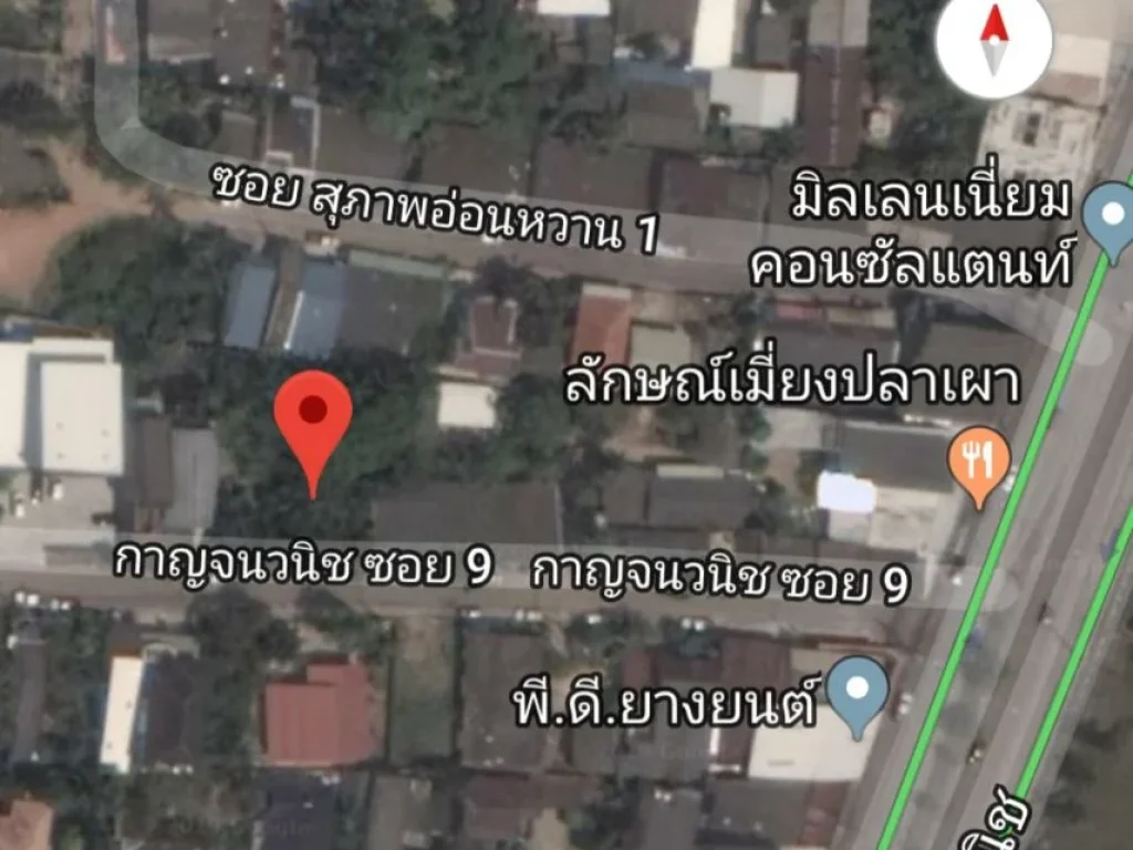 ขายที่ดิน137ตรวกาญจนวนิชซอย9 เยื้องๆสนามกอล์ฟค่ายเสนาณรงค์