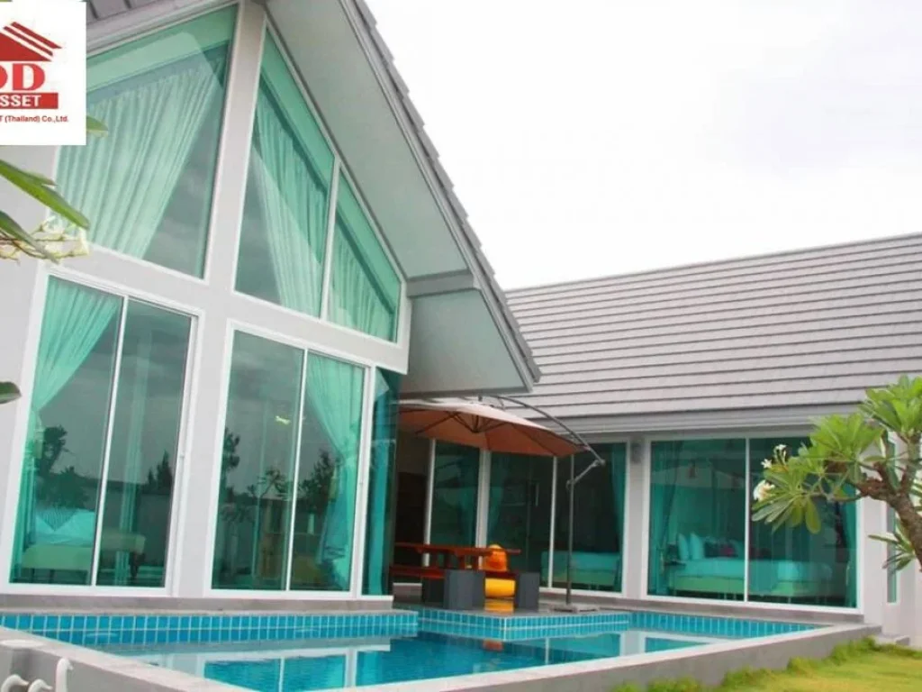 โครงการบ้านเดี่ยวพร้อมสระ ซีรีนนารา พูลวิลล่า หัวหิน-ชะอำ Serene Nara Pool villa