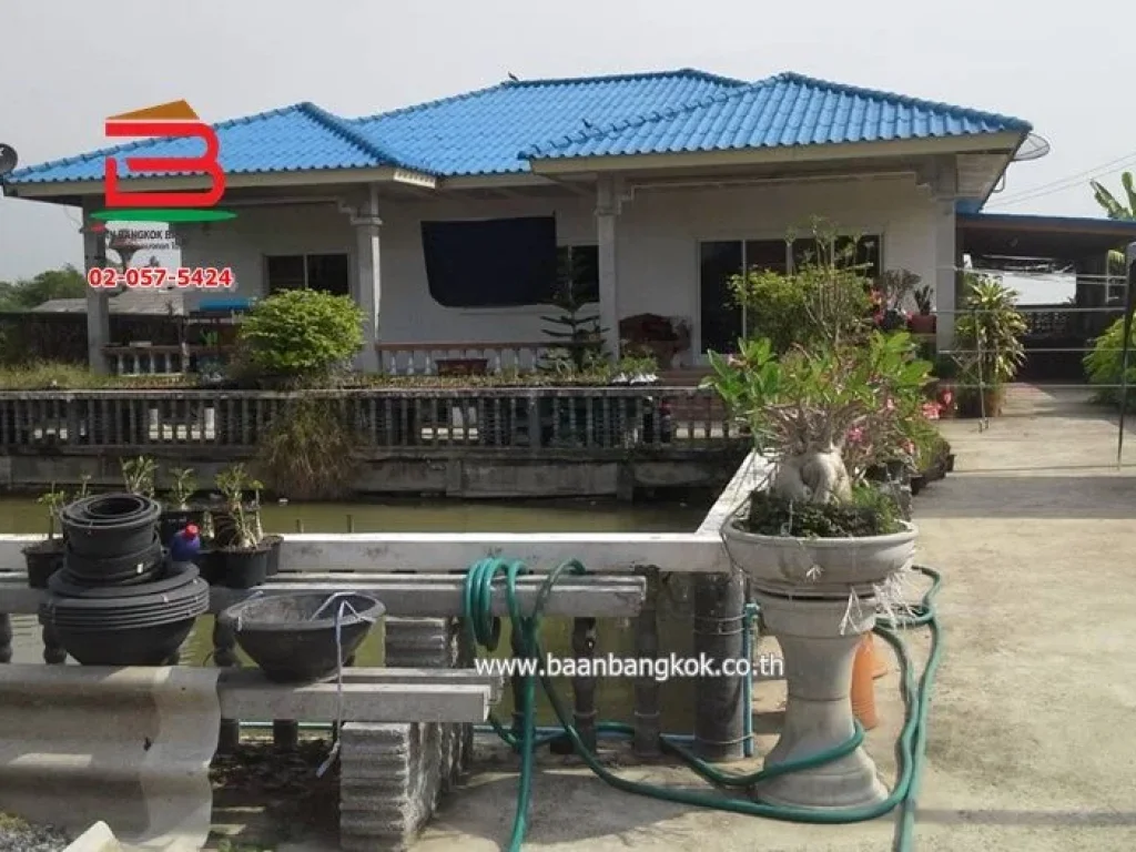 ที่ดินพร้อมบ้านเดี่ยว หมู่บ้าน แบนชะโด 2 แยก 10 เนื้อที่ 200