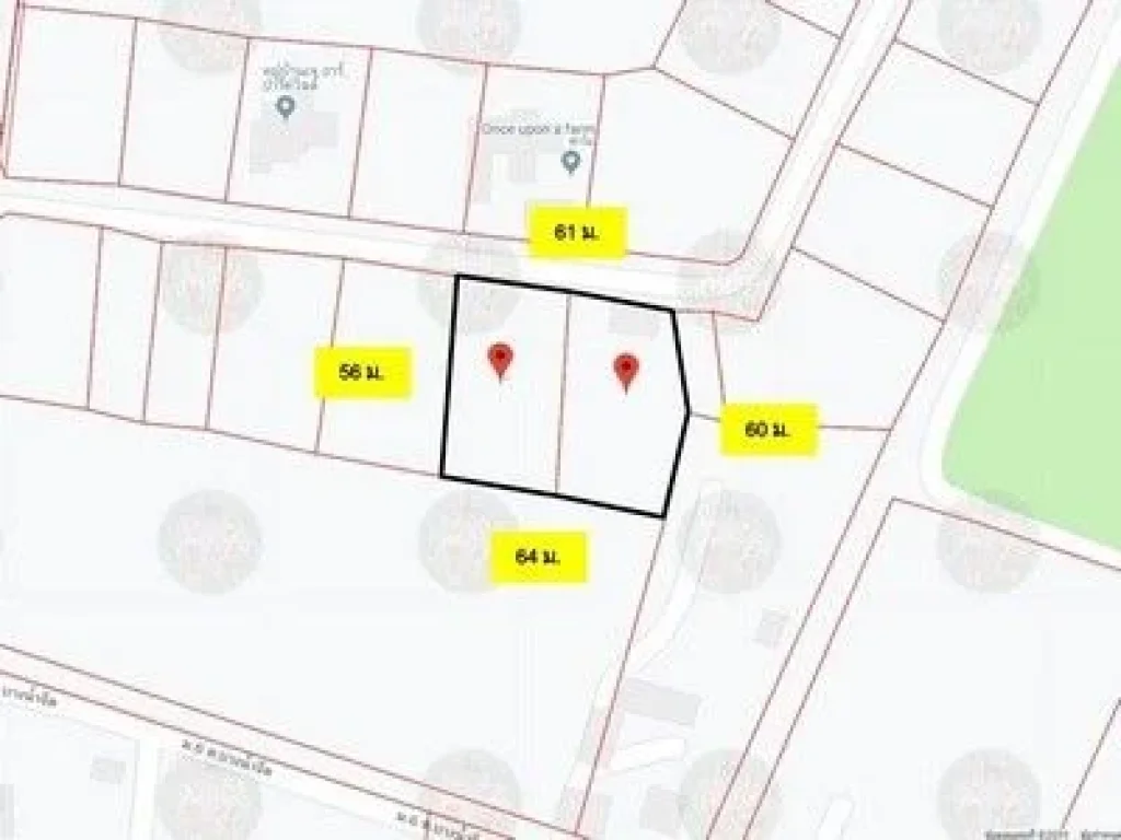 ขาย ที่ดิน เจอาร์ ปาร์ควิว JR Park Ville 2 ไร่ 1 งาน 96