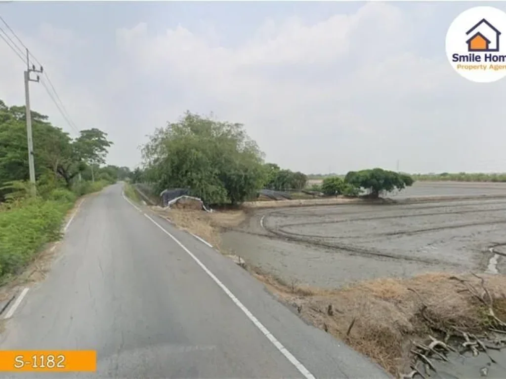 ขายที่ดินเปล่าเป็นที่นา ติดคลองบางอีลือ บางใหญ่ นนทบุรี