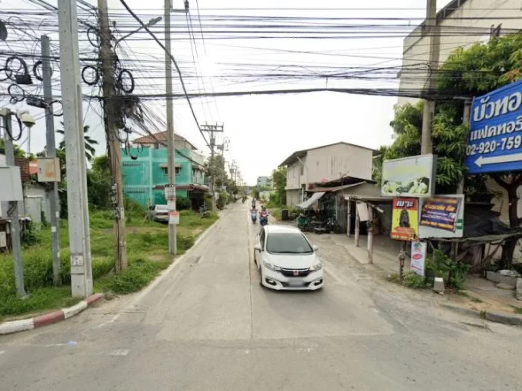 ขายที่ดิน 99 ตรว ติดถนนเทศบาล2 บางรักพัฒนา บางบัวทอง นนทบุรี