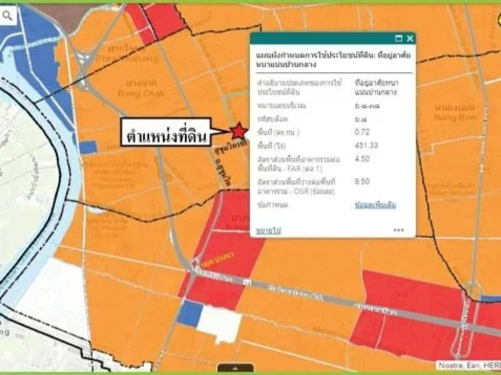 ขายถูกต่ำกว่าต่ำกว่าราคาตลาดที่ดินใกล้สถานี BTSสถานีปุณณวิถี