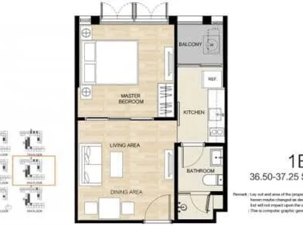 ขาย ฮาสุ เฮ้าส์ สุขุมวิท 77 Hasu Haus 1 ห้องนอน 1 ห้องน้ำ 1 ห้องรับแขก มีโซนห้องครัว