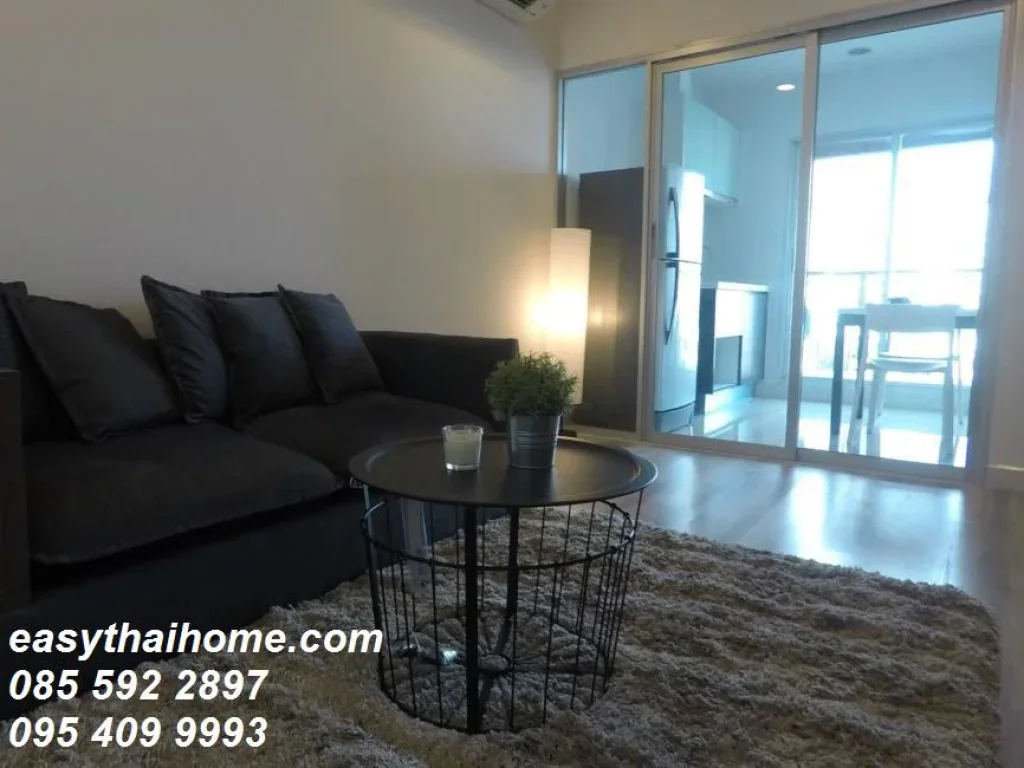 คอนโดให้เช่า Size 33 SQM 1 bed1 bath Floor 8 Centric Sathorn - Saint Louis ซอย สาทร 11 ยานนาวา สาทร 1 ห้องนอน พร้อมอยู่ ราคาถูก