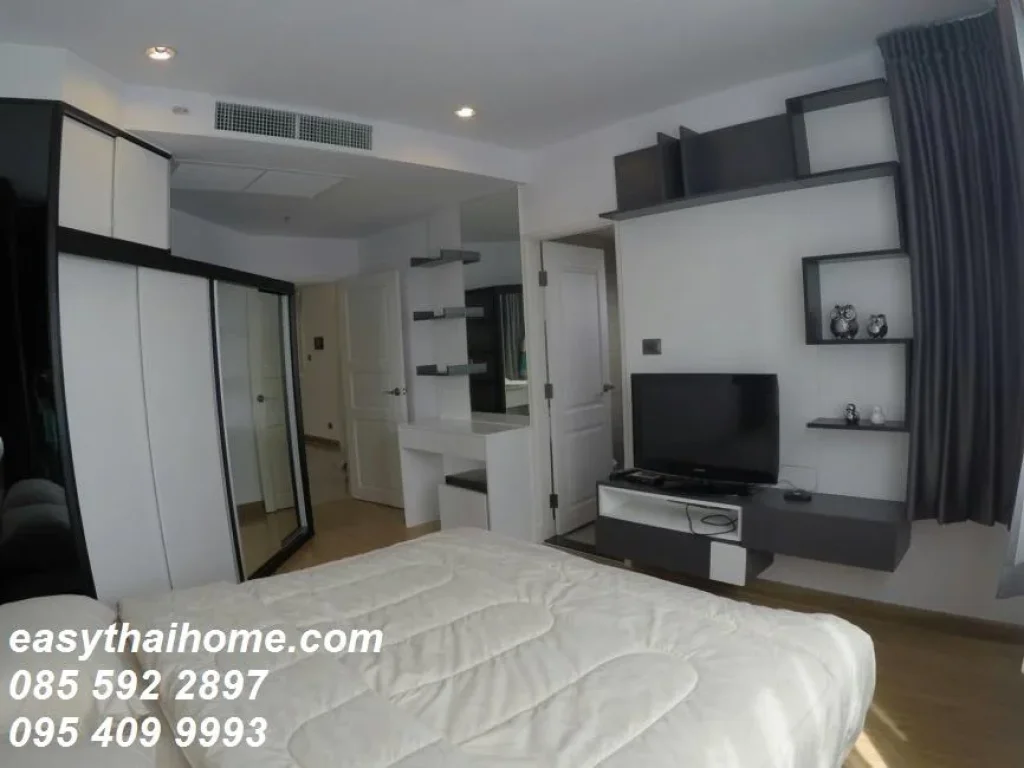 คอนโดให้เช่า ศุภาลัย เวลลิงตัน รัชดาภิเษก Size 76 SQM 2 bed2 bath Floor 12A ห้วยขวาง 2 ห้องนอน พร้อมอยู่ ราคาถูก