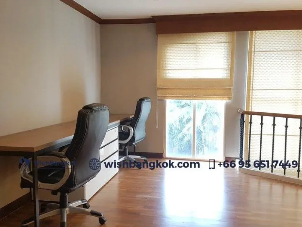 FOR RENT Modern Town House in Thonglor ทาวน์เฮ้าส์ ซอยทองหล่อ 4 Bed 6 bath