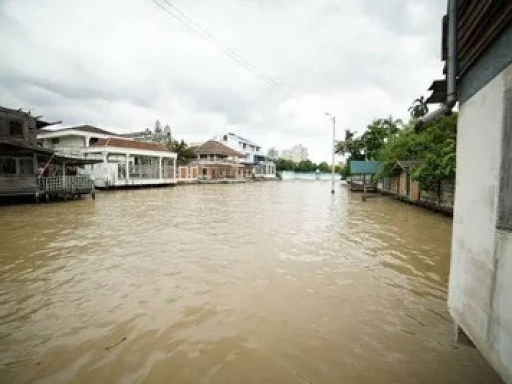 ขายที่ดินริมน้ำทำเลดี บรรยากาศริมน้ำ เนื้อที่109ตรว 436sqm ซอยอิสรภาพ35ซอยวัดครุฑ เนื้อที่ 109ตรว