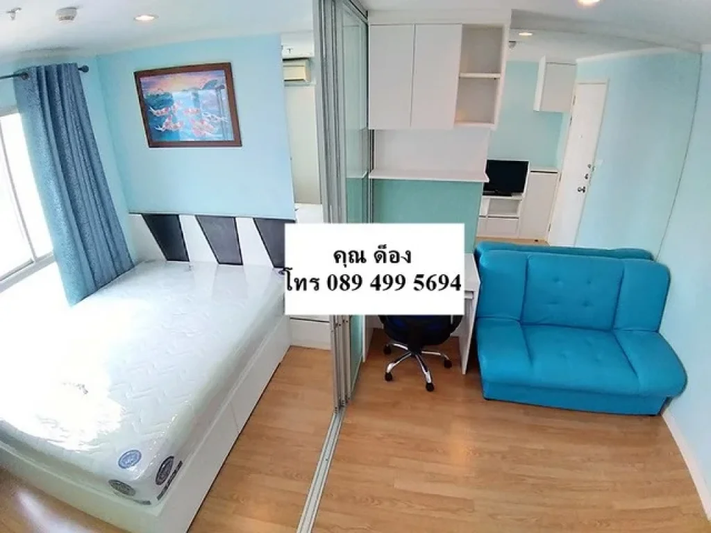 RKD-0712 ให้เช่าคอนโด Lumpini Ville Phibulsongkhram-Riverview ราคาถูก - คุณ ด็อง โทร 089 499 5694