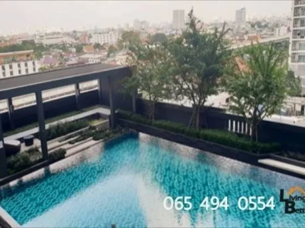 ขาย Ideo สาทรท่าพระ 1Bedroom 31 sqm ห้องสวย วิวสระ 065-494-0554