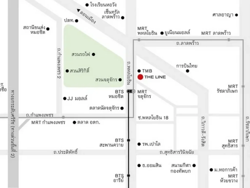 CS-8300B ขายคอนโด THE LINE จตุจักร-หมอชิต ใกล้ BTS หมอชิต และ MRT จตุจักร