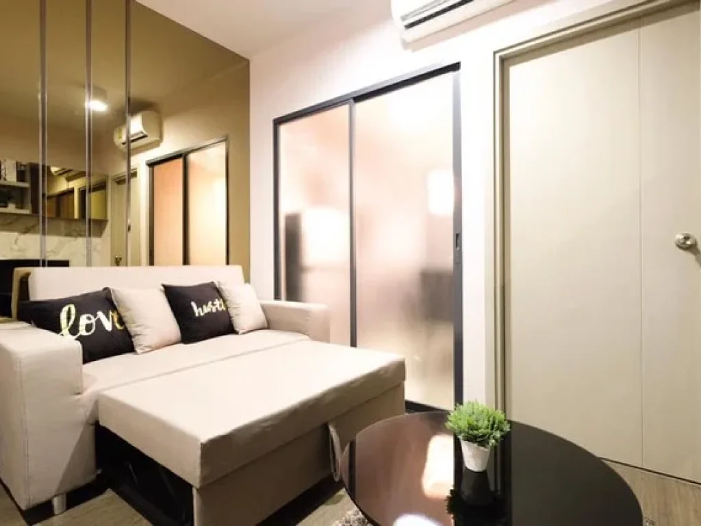 ห้องสวย พร้อมเครื่องซักผ้าให้เช่าคอนโด ไอดีโอ สุขุมวิท 93 ขนาด 32 sqm ชั้น 5 อาคาร C