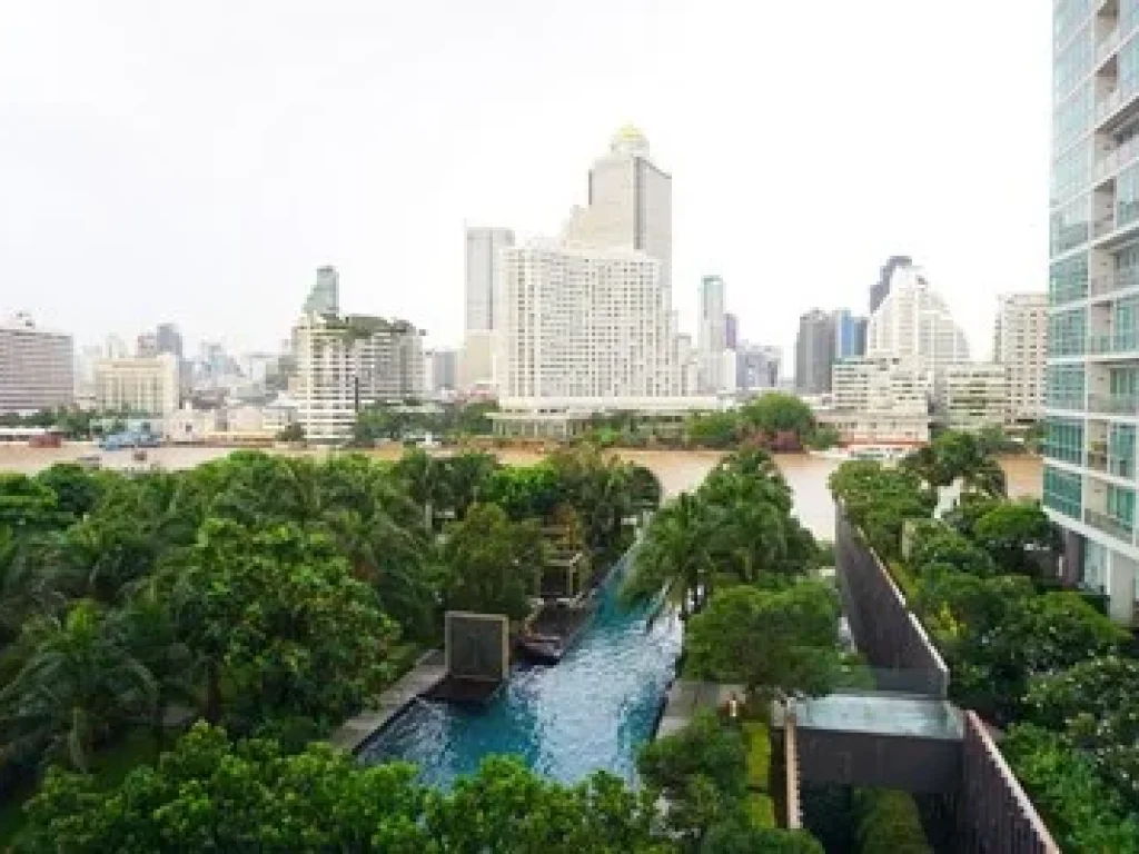 The River Charoenakorn Soi 13 1 bedroom for rent River View North Tower