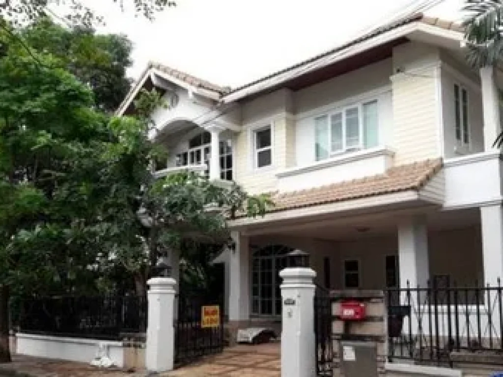 For Rent บ้านเดี่ยว หมู่บ้านภัทรา72ตรว ใช้สอย 190ตรม 4 ห้องนอน 3 ห้องน้ำ มีห้องรับแขก ห้องครัว