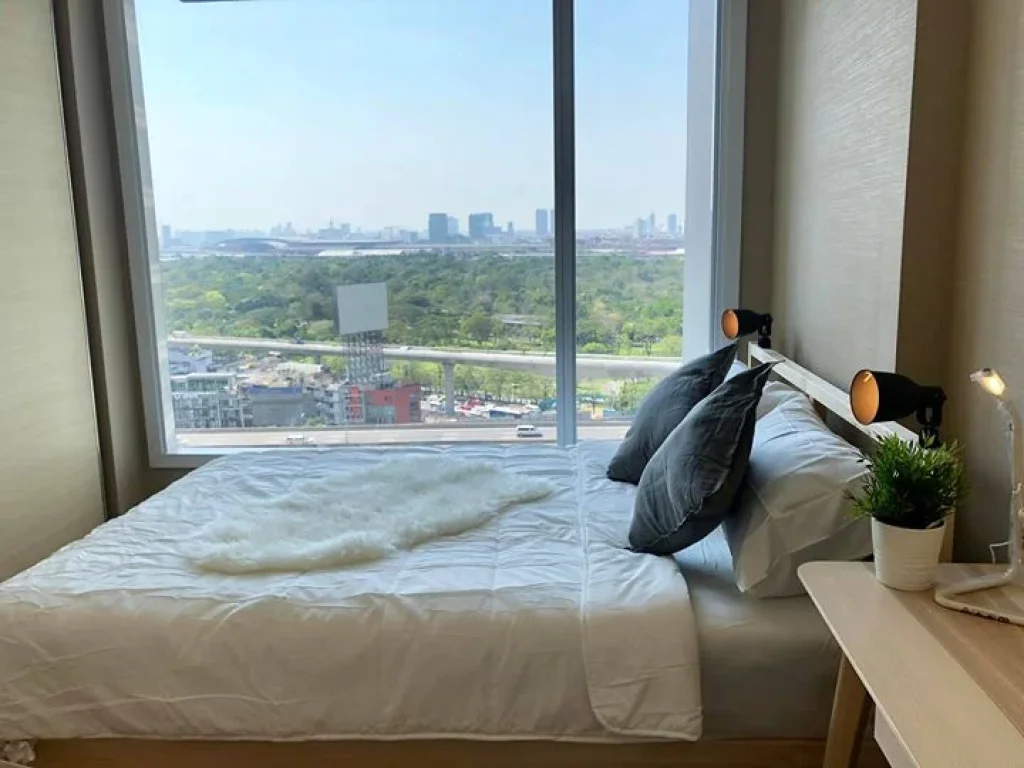 ให้เช่าและขาย The Saint Residences 1bed ตึก c ชั้น 16 แต่งครบ วิวสวนสระ ห้องใหม่ เครื่องไฟฟ้าครบ